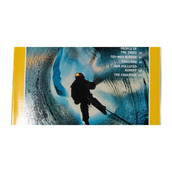 National Geographic February 1996 Vol. 189 No. 2 Into The Heart Of Glaciers - Picture 3 of 10